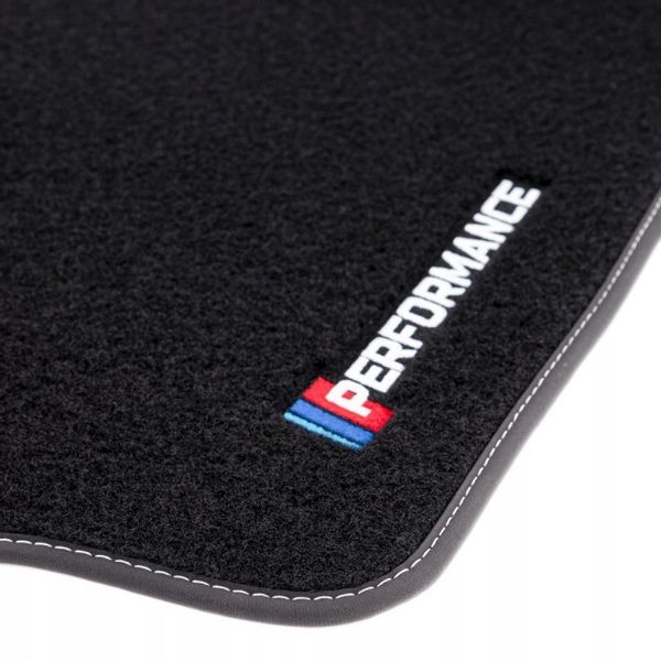 Dywaniki welurowe LOGO BMW 3 E46 Cabrio 1998-2001 zdjęcie 4