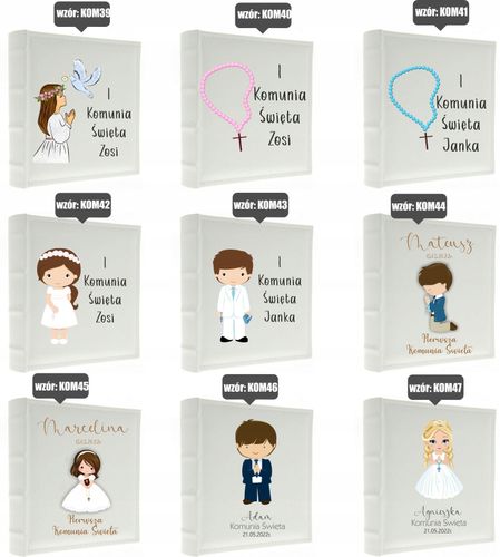 PAMIĄTKA PIERWSZEJ KOMUNII ŚWIĘTEJ ALBUM ZDJĘCIA na Arena.pl