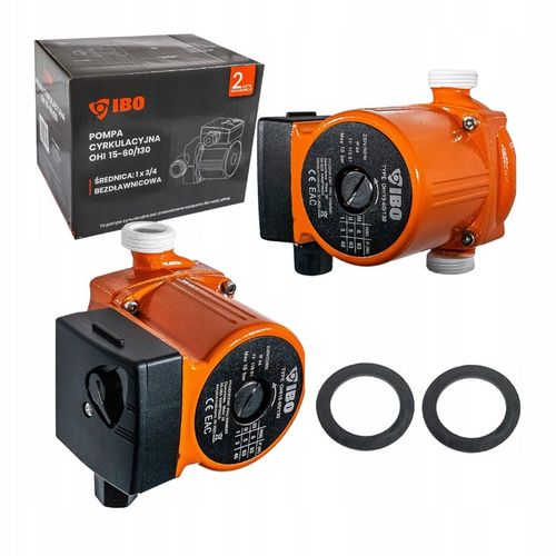 POMPA OBIEGOWA CYRKULACYJNA 3 BIEGOWA 15-60/130 SOLIDNA MOCNA WYDAJNA IBO na Arena.pl