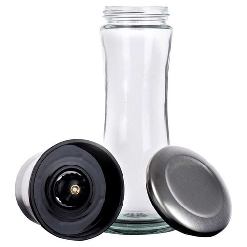 ręczny młynek do pieprzu i soli szklany 259368 na Arena.pl