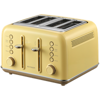 BUYDEEM Toster na 4 kromki, model DT640E, kolor Mellow Yellow, EU