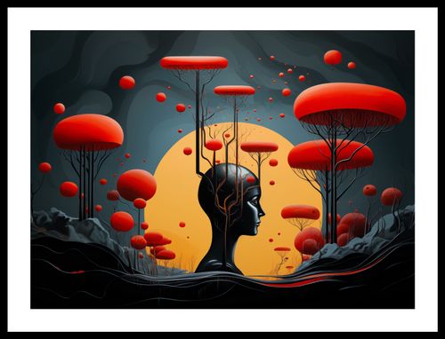 Plakat 55x40cm Myślokształty na Arena.pl