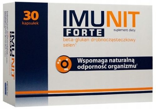 Solinea Imunit Forte 30 kapsułek beta-glukan selen na Arena.pl
