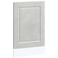 Panel do zmywarki, Porto, szarość betonu, 45x1,5x67 cm