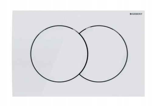 Front przednia klapka do przycisku GEBERIT Delta 01 115.107.11.1 biały na Arena.pl