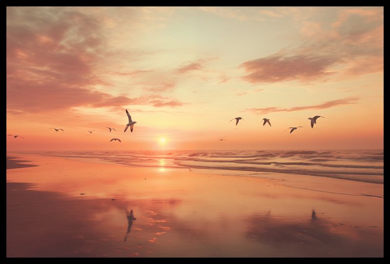 Plakat 60x40cm Spokojna Przystań zdjęcie 2