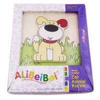 puzzle drewniane piesek