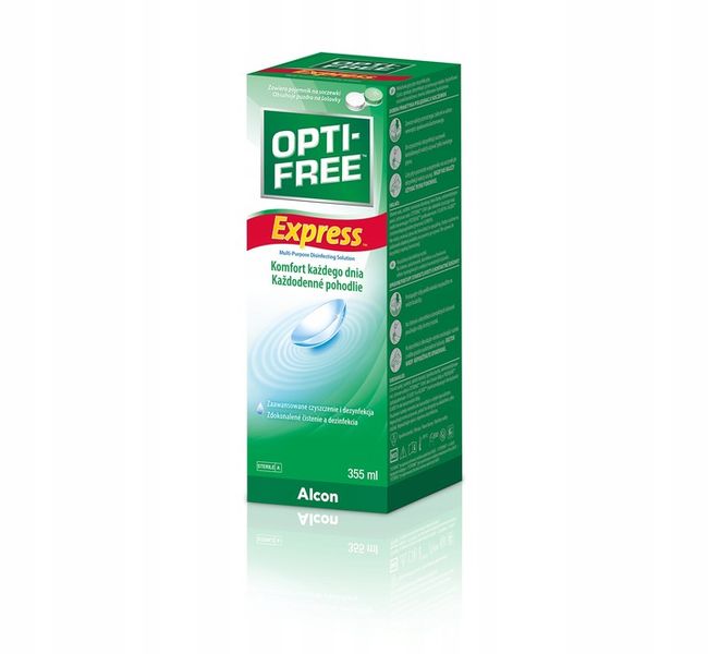 Płyn do soczewek Alcon Opti-Free Express 355 ml zdjęcie 1