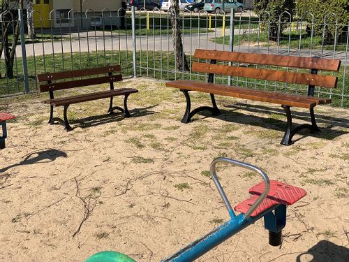 KOMPLETNA ŁAWKA DZIECIĘCA SMERF na Arena.pl