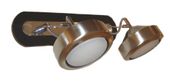 Earth listwa 2x9W GX53 energo satyna/wenge