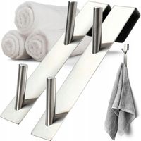 2x KADAX Haczyk Na Drzwi Wieszak Bezinwazyjny Ręczniki Ubrania Podwójny