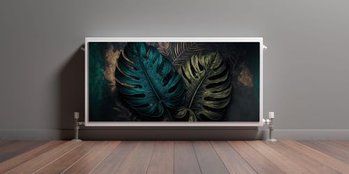 Osłona MAGNETYCZNA Na Grzejnik Monstera Abstrakcja Wzór 3D 120cm x 60cm na Arena.pl