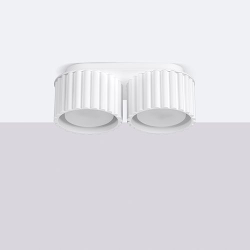 Plafon AURA 2 biały Gx53 na Arena.pl