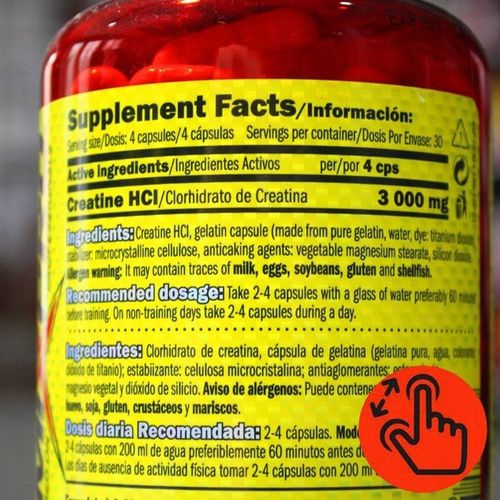 Moc i Siła Kreatyna HCL Kapsułki + Booster Testosteronu +Hormon Wzrostu GH na Arena.pl