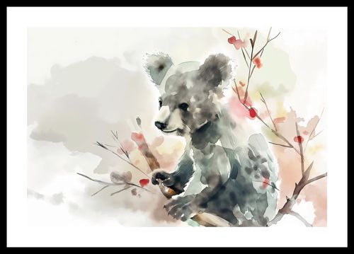 Plakat 45x30cm Akwarelowa Koala na Arena.pl