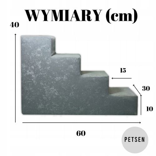 Schody SCHODKI dla psa 4 stopnie GRAWER gratis na Arena.pl