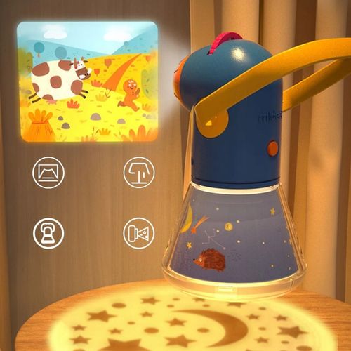 Projektor Bajek dla Dzieci Mideer Bezprzewodowy Rzutnik na Ścianę i Sufit na Arena.pl