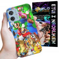 ETUI CASE DO MOTOROLA MOTO G55 - SUPER MARIO BROS BAJKI WZORY WYBÓR