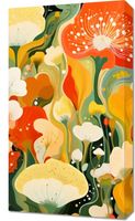 Obraz 40x70cm Kwiatowy Raj
