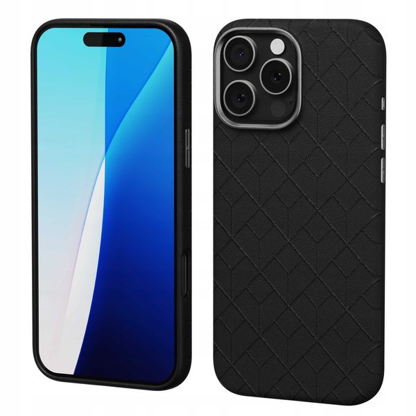 Spacecase Classy Mag Iphone 16 Pro Max Black zdjęcie 10