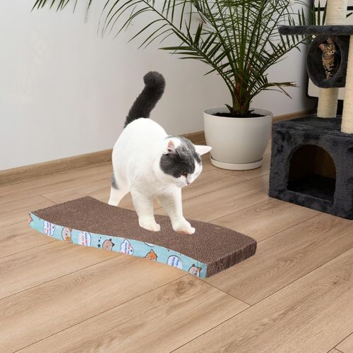 Drapak Dla Kota Kartonowy Tekturowy Legowisko Fala Z Tektury Leżak Posłanie na Arena.pl