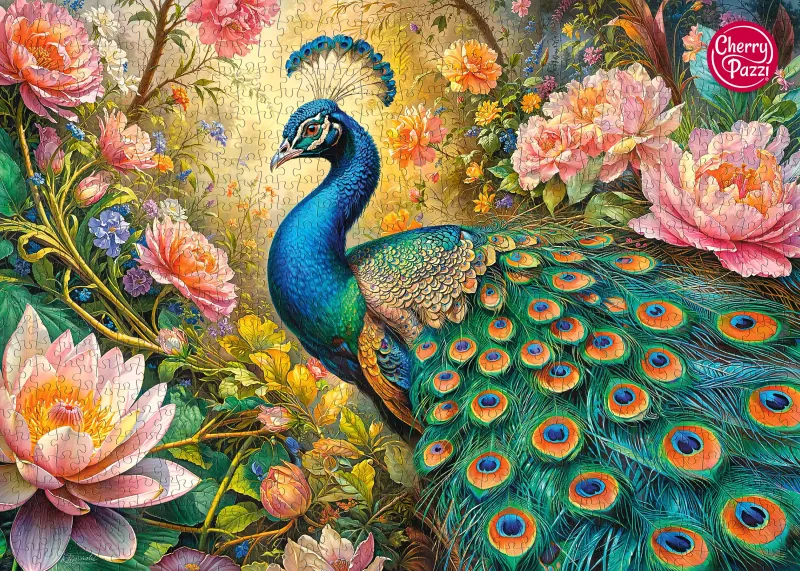 Puzzle 1000 elementów. Pawi Raj 30929 zdjęcie 5