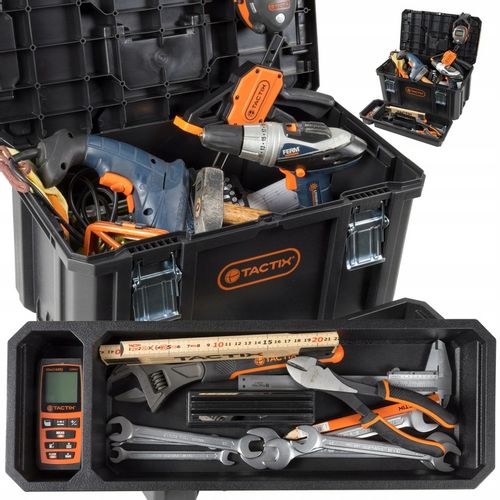 Skrzynka narzędziowa modułowa 4w1 mobilna - TACTIX na Arena.pl