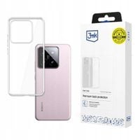 Silikonowe etui na Xiaomi 14 - 3mk Clear Case