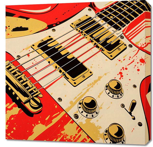 Obraz 70x70cm Przed Graniem zdjęcie 1