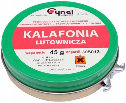 kalafonia lutownicza 45g na Arena.pl