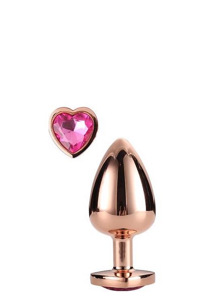 Gleaming Love Rose Gold Plug Small zdjęcie 2