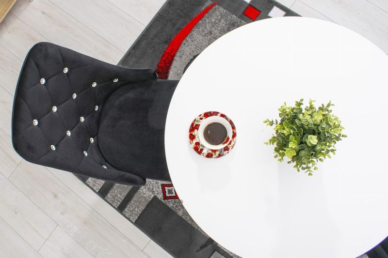 Krzesło AMORE - czarne x 2 zdjęcie 8