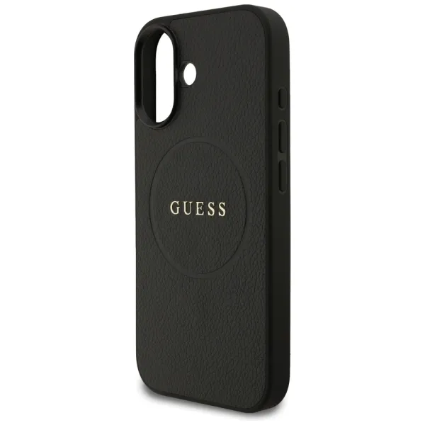 etui guess grained ring magsafe do iphone 17 - czarne zdjęcie 6