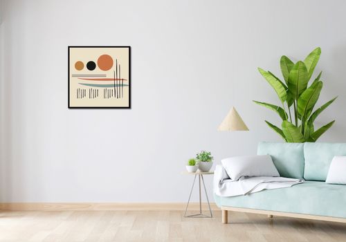 Plakat 60x60cm Iluzja Horyzontu na Arena.pl