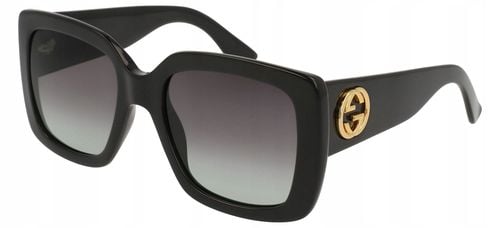 Gucci GG0141SN 001 Czarny na Arena.pl