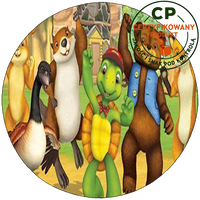 Opłatek na tort Franklin