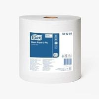 TORK 509255 CZYŚCIWO PAPIEROWE 2-warstwowe RĘCZNIK PAPIEROWY 184m BIAŁE