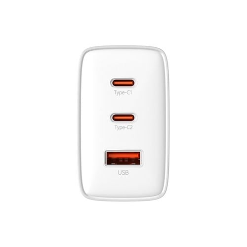ładowarka sieciowa gan cube pro 65w 2x usb-c usb-a biała na Arena.pl