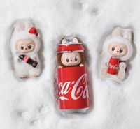 ORYGINALNE Laleczki Pop Mart Labubu The Monsters Coca - Cola Series Brelok