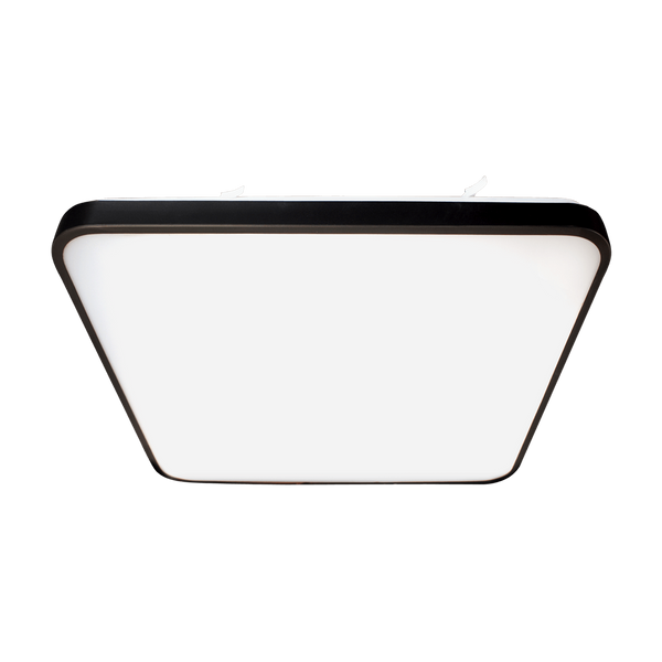 Czarny plafon kuchenny Fabio LED 23W 4000K lampa kwadratowa zdjęcie 2
