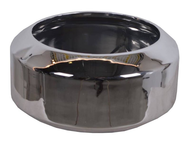 Doniczka srebrna duża zdjęcie 1