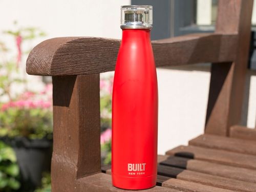 BUILT Butelka termiczna 500ml czerwona na Arena.pl