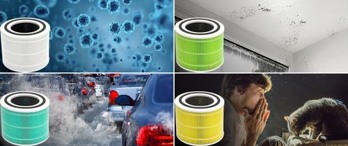 Oczyszczacz powietrza Levoit Core 300 HEPA alergia dym mocny cichy 40 na Arena.pl