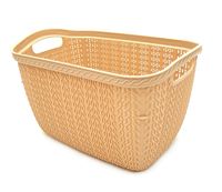 KOSZYK KNIT POJEMNIK DO ŁAZIENKI POKOJU KUCHNI 10L ORGANIZER BEŻOWY