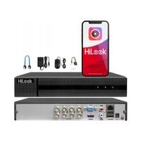 Rejestrator monitoringu HiLook do 8Mpx 8 kanałów analogowy XVR AHD TVI CVI