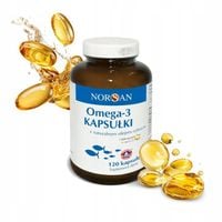 Suplement diety Norsan kwasy omega-3 kapsułki 120 szt.