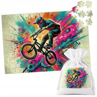 PUZZLE TRADYCYJNE - ROWER BMX MTB SPORT - 110 el