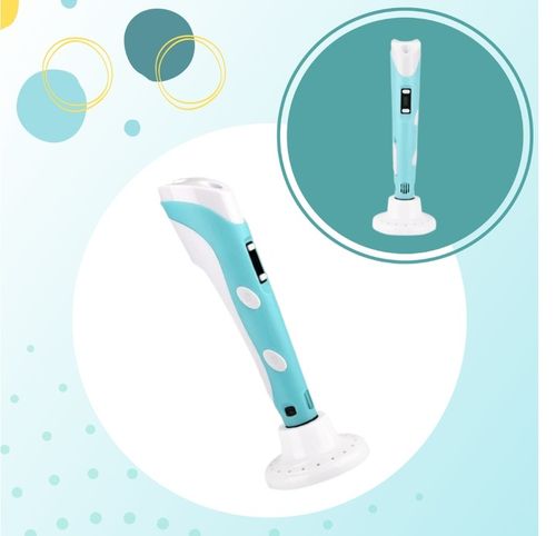 DŁUGOPIS 3D DRUKARKA 3D PEN dla dzieci + 310m WKŁADY MATA SZABLONY ZESTAW na Arena.pl