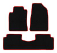 Dywaniki welurowe CARLUX-RED do Toyota Camry V 1996-2001 czarne