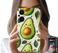ETUI DO OPPO RENO8 LITE 5G - SŁODKIE UŚMIECHNIĘTE AWOKADO OBUDOWA